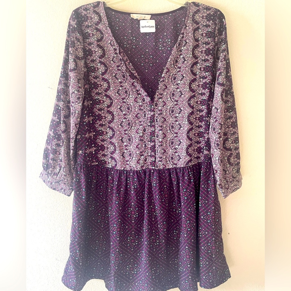 Illa Illa dress size M purple
